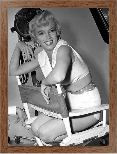 Постер Monroe, Marilyn 96 с типом исполнения На холсте в раме в багетной раме 1727.4310
