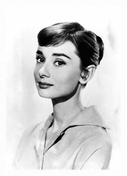 Постер Hepburn, Audrey 44 с типом исполнения На холсте в раме в багетной раме 221-03
