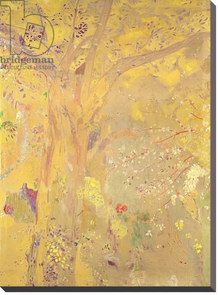 Постер Yellow Tree, 1900-01 с типом исполнения На холсте без рамы