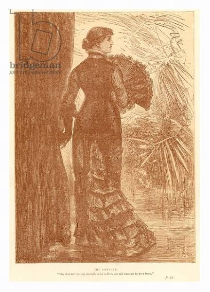 Постер The Dowager 2 с типом исполнения На холсте в раме в багетной раме 221-03