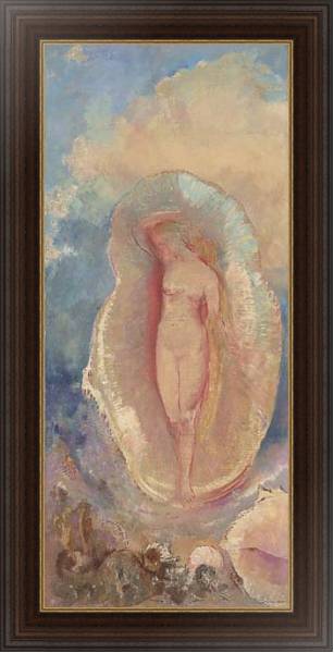 Постер The Birth of Venus с типом исполнения На холсте в раме в багетной раме 1.023.151