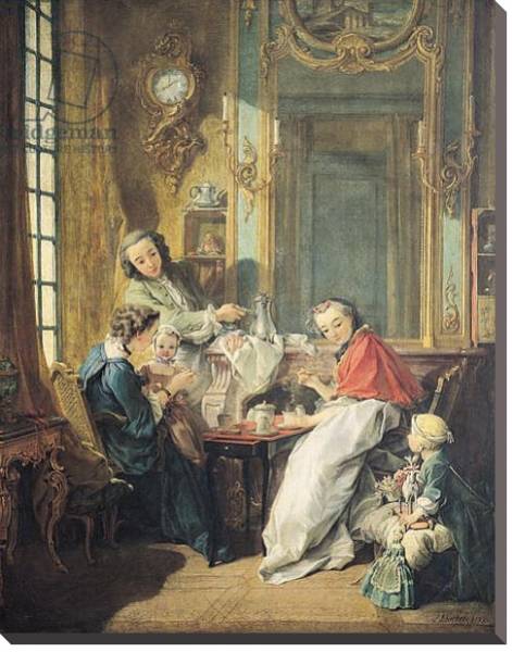 Постер The Afternoon Meal, 1739 с типом исполнения На холсте без рамы