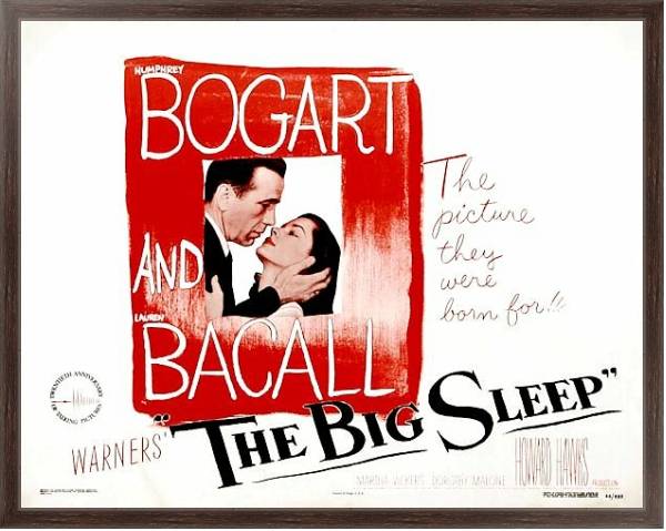 Постер Poster - Big Sleep, The 2 с типом исполнения На холсте в раме в багетной раме 221-02