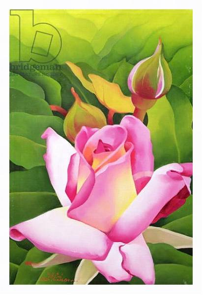 Постер The Rose, 2002 2 с типом исполнения На холсте в раме в багетной раме 221-03