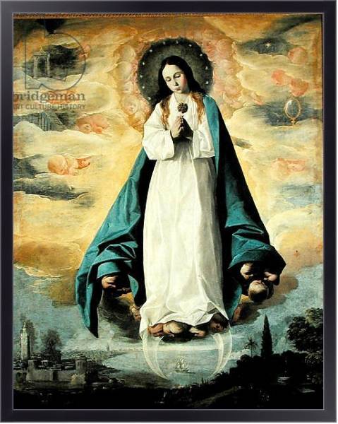 Постер The Immaculate Conception с типом исполнения На холсте в раме в багетной раме 221-01