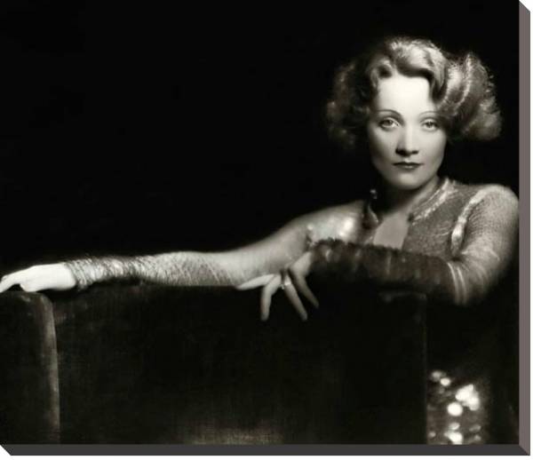 Постер Dietrich, Marlene 12 с типом исполнения На холсте без рамы