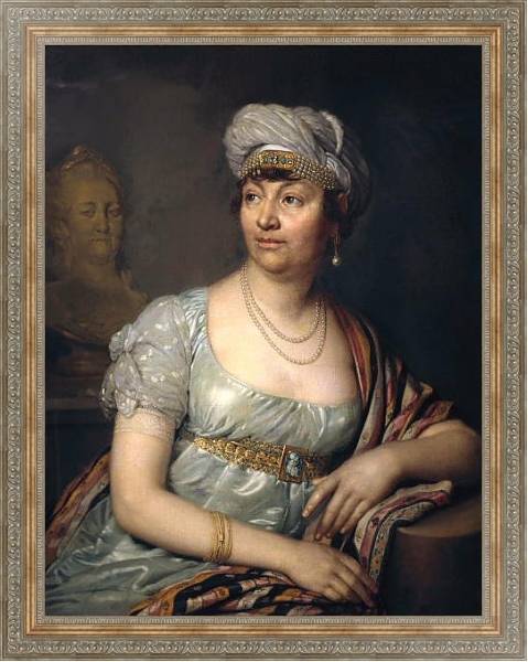 Постер Портрет Анны Луизы Жермены де Сталь (?) с типом исполнения На холсте в раме в багетной раме 484.M48.310