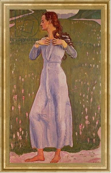 Постер Emotion, 1900 с типом исполнения На холсте в раме в багетной раме NA033.1.051