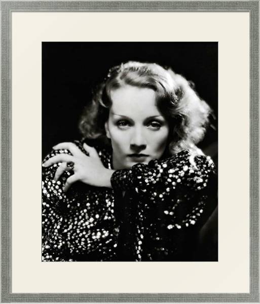 Постер Dietrich, Marlene (Shanghai Express) 6 с типом исполнения Под стеклом в багетной раме 1727.2510