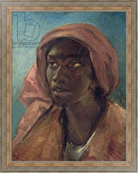 Постер A Young Negro Woman с типом исполнения На холсте в раме в багетной раме 484.M48.310