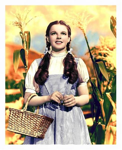 Постер Garland, Judy (Wizard Of Oz, The)C с типом исполнения На холсте в раме в багетной раме 221-03