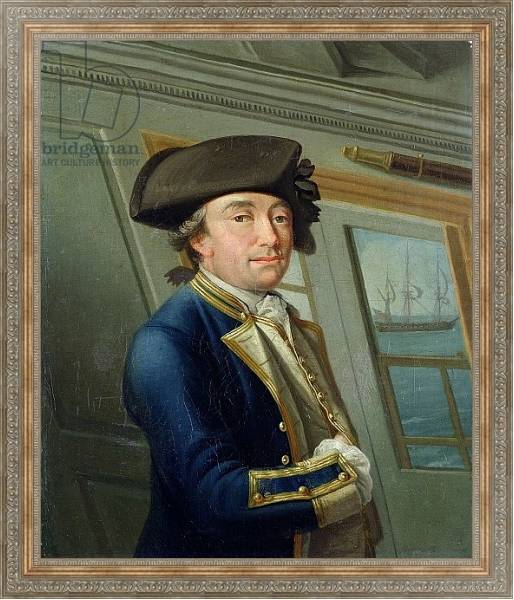Постер Portrait of Captain William Locker 1769 с типом исполнения На холсте в раме в багетной раме 484.M48.310