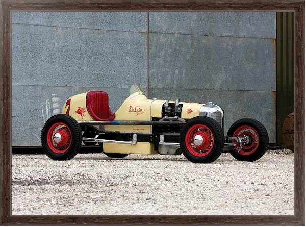 Постер DeSoto Indianapolis Type Race Car '1928 с типом исполнения На холсте в раме в багетной раме 221-02