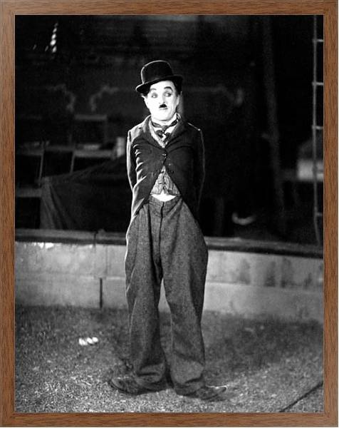 Постер Chaplin, Charlie (Circus, The) с типом исполнения На холсте в раме в багетной раме 1727.4310