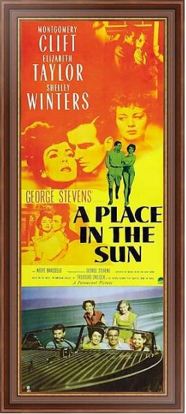 Постер Poster - A Place In The Sun с типом исполнения На холсте в раме в багетной раме 35-M719P-83