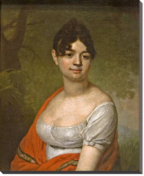 Постер Женский портрет. 1805 с типом исполнения На холсте без рамы