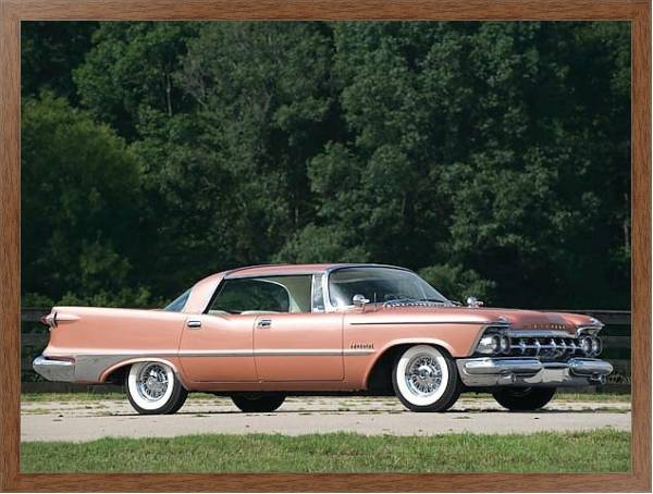 Постер Chrysler Imperial Crown Southampton '1959 с типом исполнения На холсте в раме в багетной раме 1727.4310