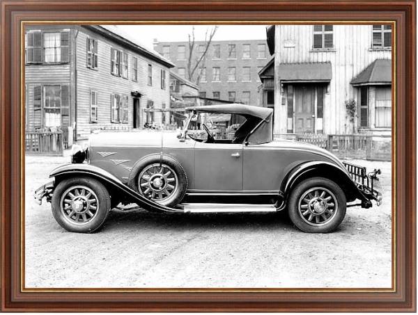 Постер Chrysler Model 77 Roadster '1930 с типом исполнения На холсте в раме в багетной раме 35-M719P-83