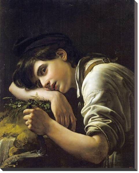 Постер Молодой садовник. 1817 с типом исполнения На холсте без рамы