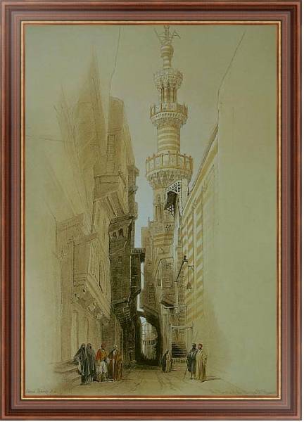 Постер Mosque El Rhamree с типом исполнения На холсте в раме в багетной раме 35-M719P-83