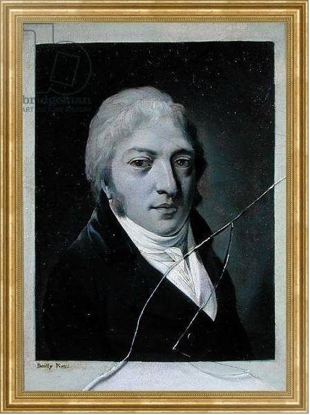 Постер Self Portrait with Broken Glass с типом исполнения На холсте в раме в багетной раме NA033.1.051