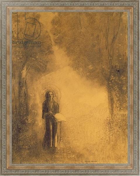 Постер The Walker, Study for 'The walking Buddha'), 1890-95 с типом исполнения На холсте в раме в багетной раме 484.M48.310