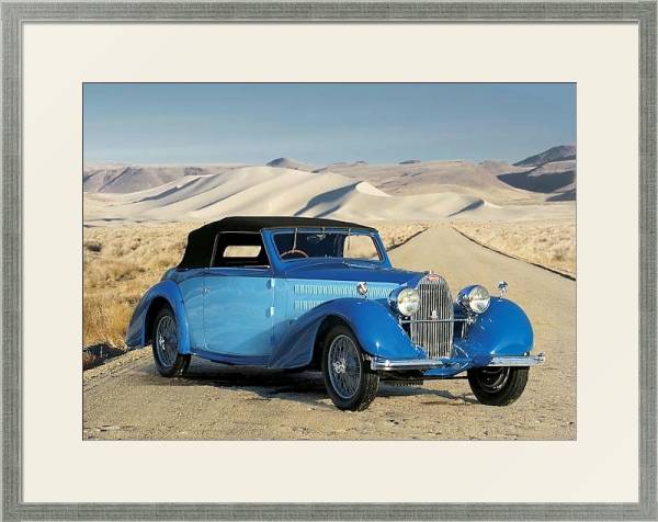 Постер Bugatti Type 57 Stelvio '1937 с типом исполнения Под стеклом в багетной раме 1727.2510