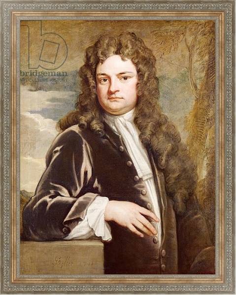 Постер Portrait of Sir Richard Steele 1711 с типом исполнения На холсте в раме в багетной раме 484.M48.310