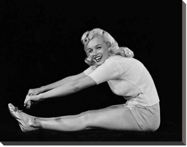 Постер Monroe, Marilyn 76 с типом исполнения На холсте без рамы