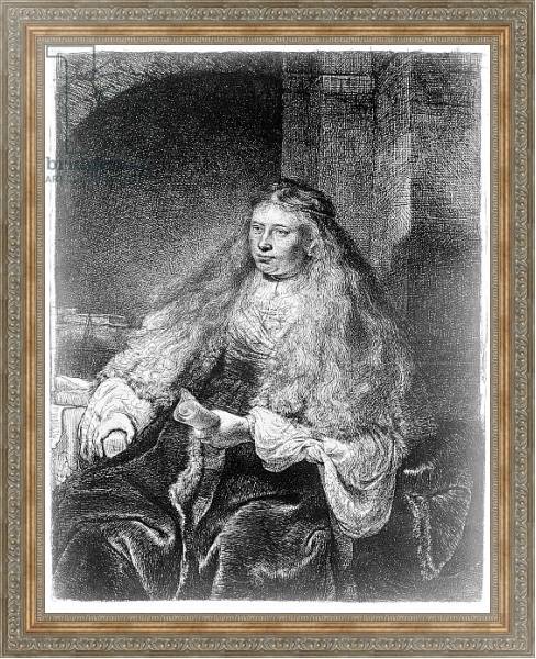Постер The Great Jewish Bride, 1635 с типом исполнения На холсте в раме в багетной раме 484.M48.310