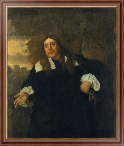 Постер Self Portrait, 1662 с типом исполнения На холсте в раме в багетной раме 35-M719P-83