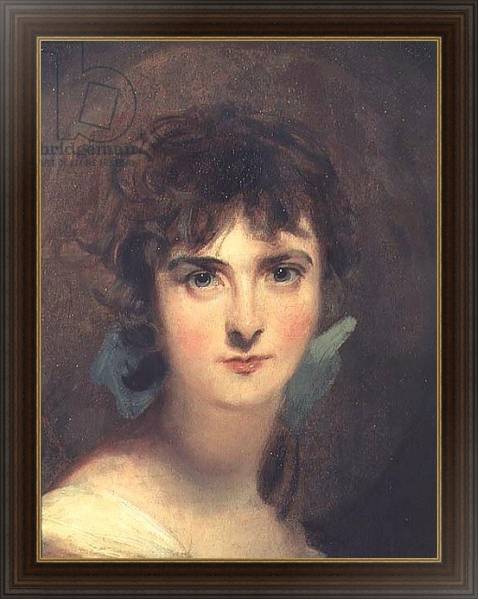 Постер Portrait of Sally Siddons с типом исполнения На холсте в раме в багетной раме 1.023.151
