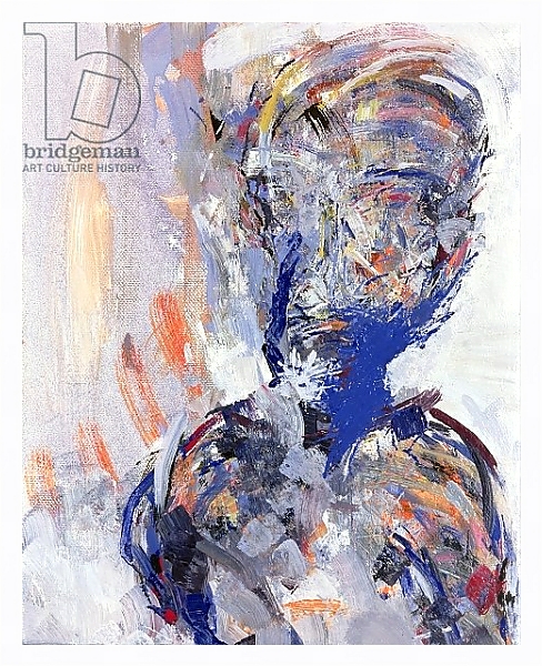 Постер David Bowie, right hand panel of Diptych, 2000 с типом исполнения На холсте в раме в багетной раме 221-03