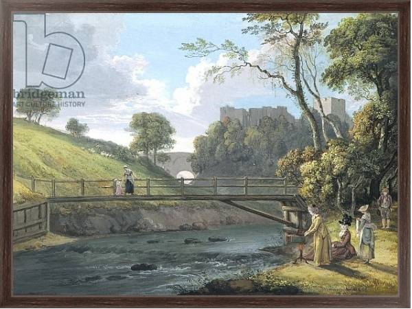 Постер Roslin Castle, Midlothian с типом исполнения На холсте в раме в багетной раме 221-02