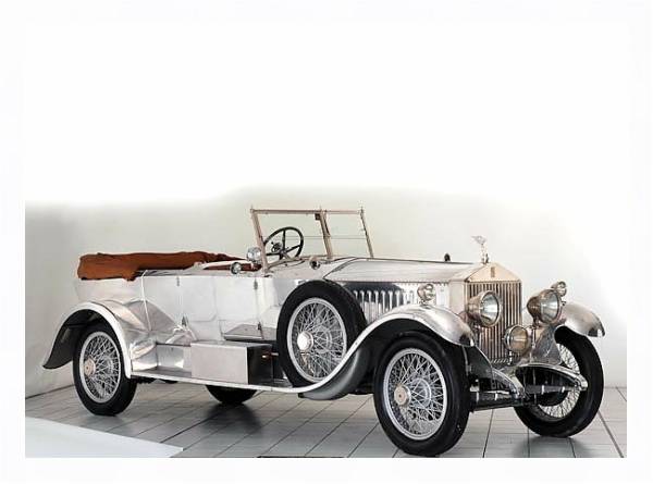 Постер Rolls-Royce Phantom 40 50 Open Tourer (I) '1926 с типом исполнения На холсте в раме в багетной раме 221-03
