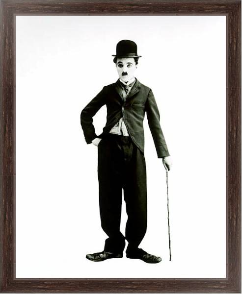 Постер Chaplin, Charlie 4 с типом исполнения На холсте в раме в багетной раме 221-02