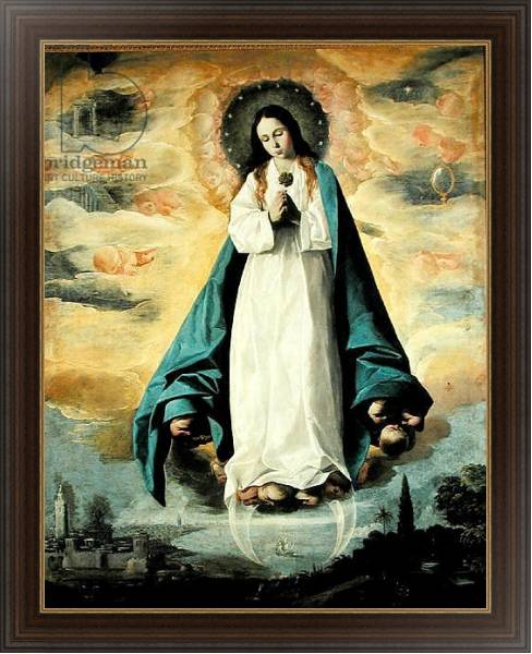Постер The Immaculate Conception с типом исполнения На холсте в раме в багетной раме 1.023.151