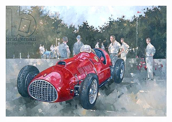 Постер 1951 Ferrari с типом исполнения На холсте в раме в багетной раме 221-03