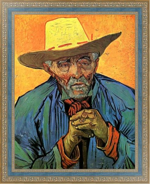 Постер Портрет Пасьянс Эскалиер с типом исполнения На холсте в раме в багетной раме 484.M48.685