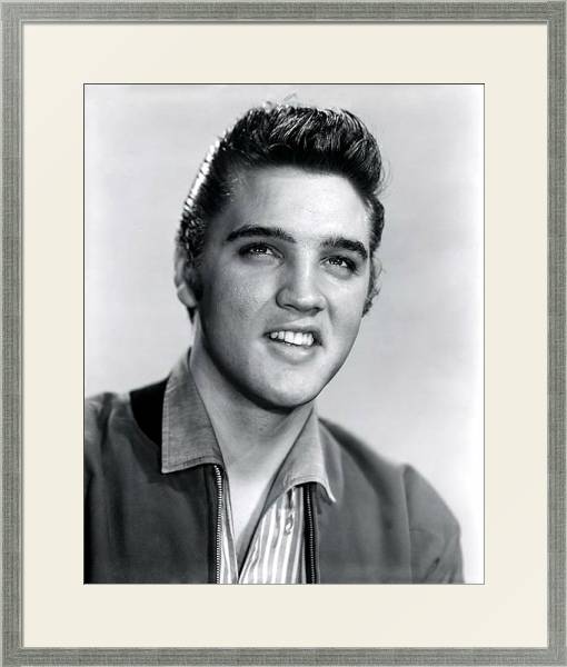 Постер Presley, Elvis 8 с типом исполнения Под стеклом в багетной раме 1727.2510