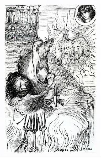 Постер Rupes Topseia, 1874 с типом исполнения На холсте в раме в багетной раме 221-03