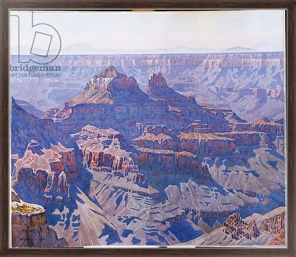 Постер Grand Canyon, 1924 с типом исполнения На холсте в раме в багетной раме 221-02