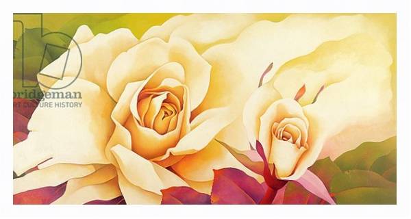 Постер The Rose, 2001 4 с типом исполнения На холсте в раме в багетной раме 221-03