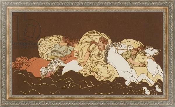 Постер Cloelia and her companions с типом исполнения На холсте в раме в багетной раме 484.M48.310