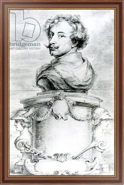 Постер Sir Anthony van Dyck с типом исполнения На холсте в раме в багетной раме 35-M719P-83