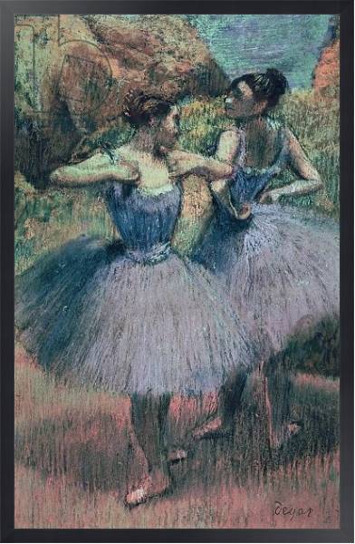Постер Dancers in Violet с типом исполнения На холсте в раме в багетной раме 1727.8010