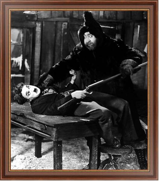 Постер Chaplin, Charlie (Gold Rush, The) 7 с типом исполнения На холсте в раме в багетной раме 35-M719P-83