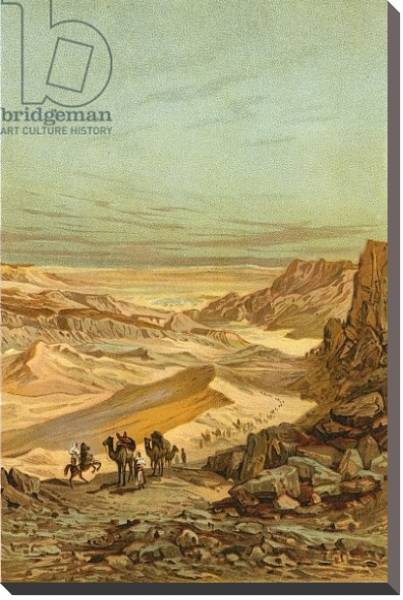 Постер Land of the Semites с типом исполнения На холсте без рамы