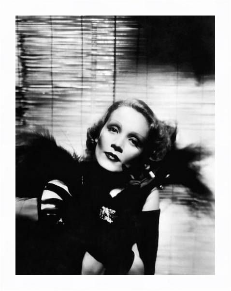Постер Dietrich, Marlene 15 с типом исполнения На холсте в раме в багетной раме 221-03
