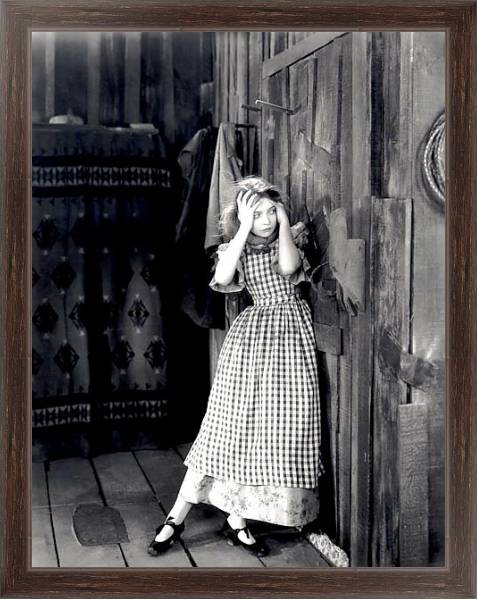 Постер Gish, Lillian (Wind, The) с типом исполнения На холсте в раме в багетной раме 221-02